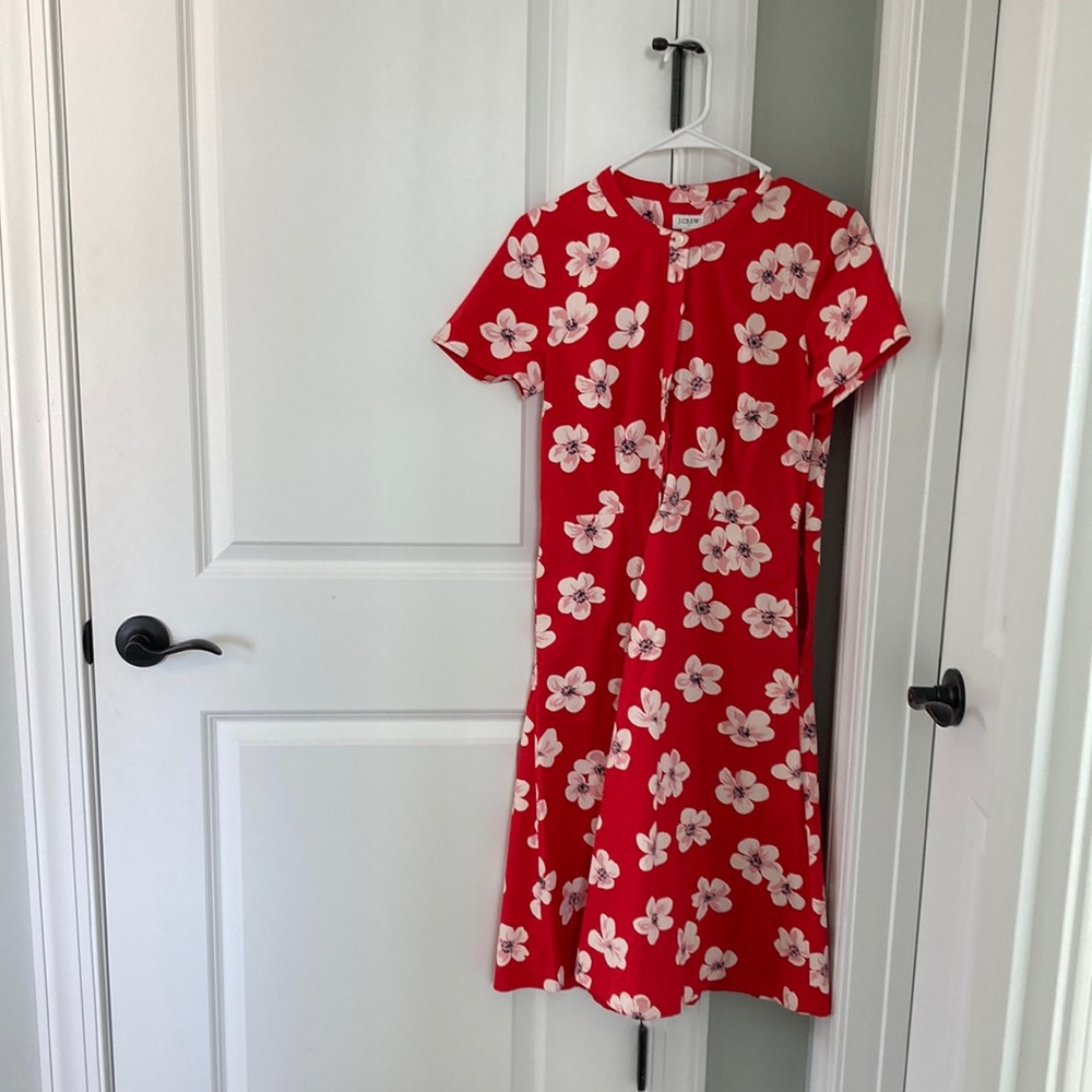 J crew floral dress